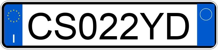 Numer rejestracyjny CS022YD posiada VOLKSWAGEN Polo 4a serie Numer rejestracyjny CS022YD posiada VOLKSWAGEN Polo 4a serie