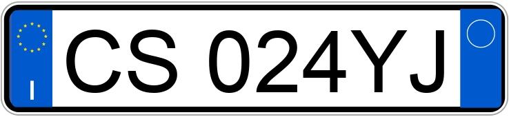 Numer rejestracyjny CS024YJ posiada VOLKSWAGEN Polo 4a serie Numer rejestracyjny CS024YJ posiada VOLKSWAGEN Polo 4a serie