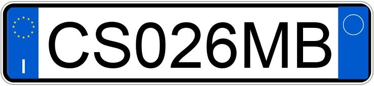 Numer rejestracyjny CS026MB posiada ALFA ROMEO 166 2a serie Numer rejestracyjny CS026MB posiada ALFA ROMEO 166 2a serie