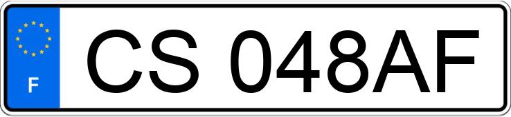 Numer rejestracyjny CS048AF posiada TOYOTA YARIS III