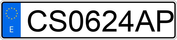 Numer rejestracyjny CS0624AP posiada Opel Vectra