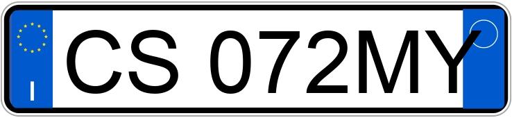 Numer rejestracyjny CS072MY posiada MAZDA Mazda2 1a serie