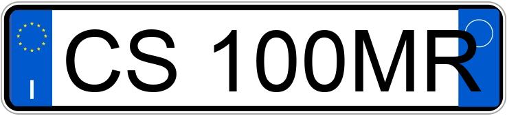 Numer rejestracyjny CS100MR posiada JEEP Cherokee 2a serie