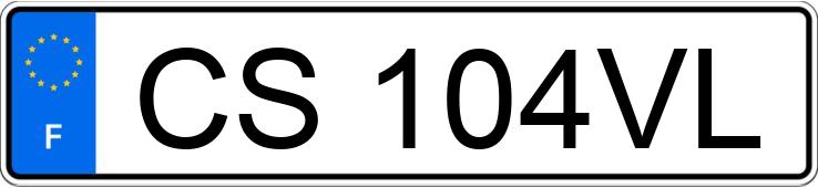 Numer rejestracyjny CS104VL posiada VOLKSWAGEN POLO V