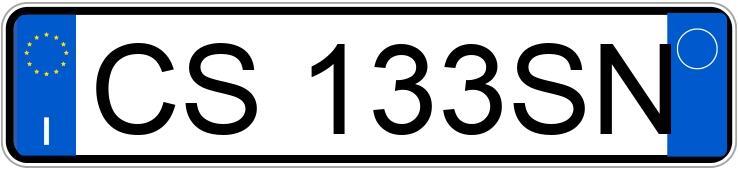 Numer rejestracyjny CS133SN posiada PEUGEOT 407 1a serie