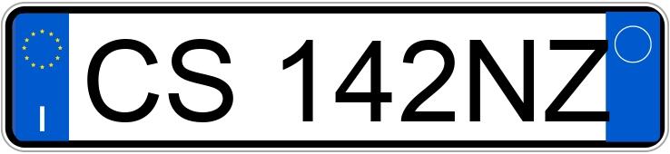 Numer rejestracyjny CS142NZ posiada FORD Fiesta 5a serie