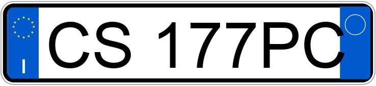 Numer rejestracyjny CS177PC posiada AUDI A4 2a serie