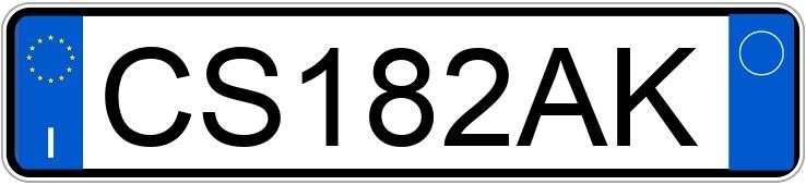 Numer rejestracyjny CS182AK posiada FIAT Ducato