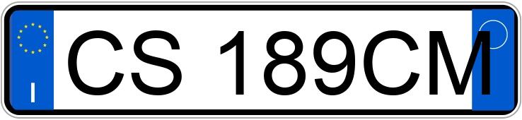 Numer rejestracyjny CS189CM posiada MERCEDES Classe A