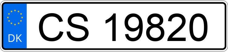 Numer rejestracyjny CS19820 posiada NISSAN QASHQAI