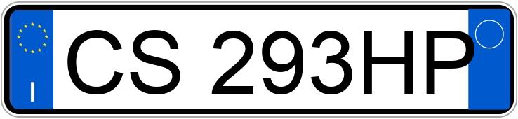 Numer rejestracyjny CS293HP posiada AUDI A4 2a serie