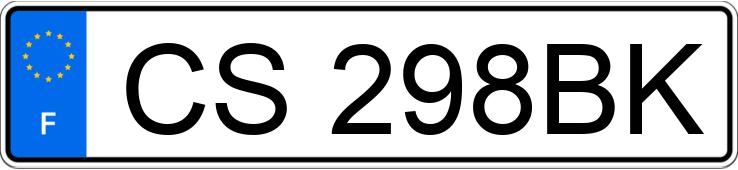 Numer rejestracyjny CS298BK posiada HONDA CRV