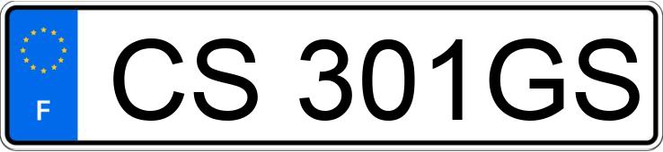 Numer rejestracyjny CS301GS posiada FERRARI ROMA