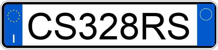 Numer rejestracyjny CS328RS posiada AUDI A3 2a serie A3 2.0 16V TDI Ambition (103 kw)