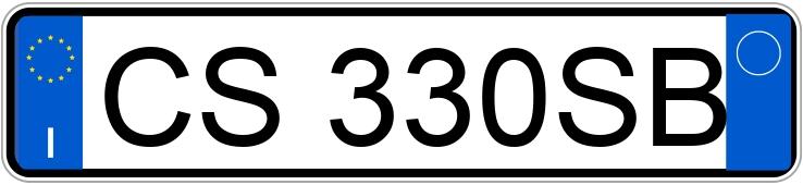 Numer rejestracyjny CS330SB posiada VOLKSWAGEN Polo 4a serie