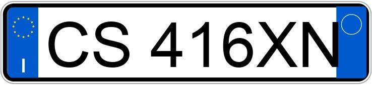 Numer rejestracyjny CS416XN posiada NISSAN Micra 3a serie