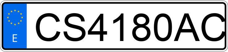 Numer rejestracyjny CS4180AC posiada VOLKSWAGEN TRANSPORTER