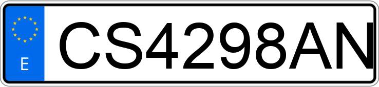 Numer rejestracyjny CS4298AN posiada MERCEDES CLK (208-209)