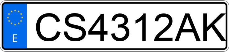 Numer rejestracyjny CS4312AK posiada AUDI A4 Numer rejestracyjny CS4312AK posiada AUDI A4