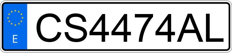 Numer rejestracyjny CS4474AL posiada MERCEDES E 200 (124)