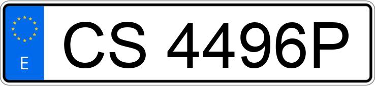 Numer rejestracyjny CS4496P posiada FIAT UNO Numer rejestracyjny CS4496P posiada FIAT UNO