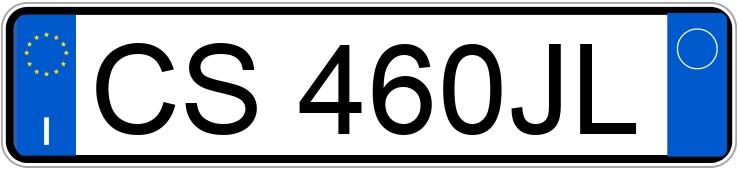 Numer rejestracyjny CS460JL posiada RENAULT Clio 2a serie