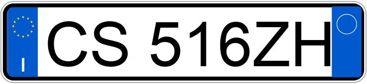 Numer rejestracyjny CS516ZH posiada VOLKSWAGEN Golf 5a serie Numer rejestracyjny CS516ZH posiada VOLKSWAGEN Golf 5a serie