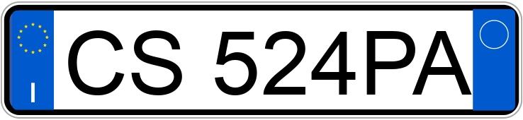 Numer rejestracyjny CS524PA posiada FORD Fiesta 5a serie