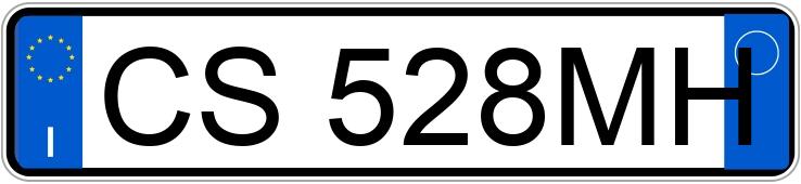 Numer rejestracyjny CS528MH posiada CITROEN C3 1a serie