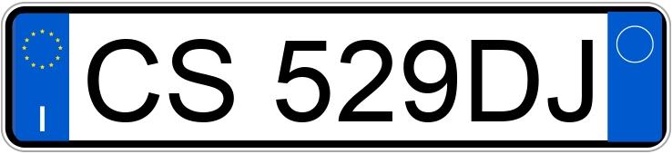 Numer rejestracyjny CS529DJ posiada SEAT Ibiza 3a serie