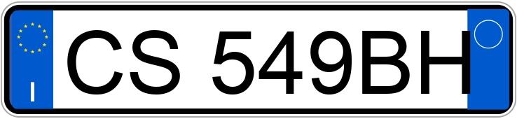 Numer rejestracyjny CS549BH posiada DAEWOO Matiz