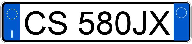 Numer rejestracyjny CS580JX posiada VOLKSWAGEN Polo 4a serie