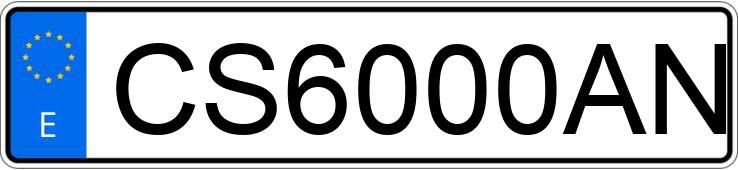 Numer rejestracyjny CS6000AN posiada BMW Z3 Numer rejestracyjny CS6000AN posiada BMW Z3