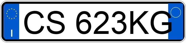 Numer rejestracyjny CS623KG posiada VOLKSWAGEN Golf 5a serie