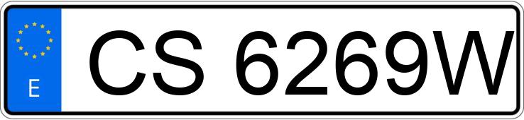 Numer rejestracyjny CS6269W posiada SUZUKI SAMURAI Numer rejestracyjny CS6269W posiada SUZUKI SAMURAI