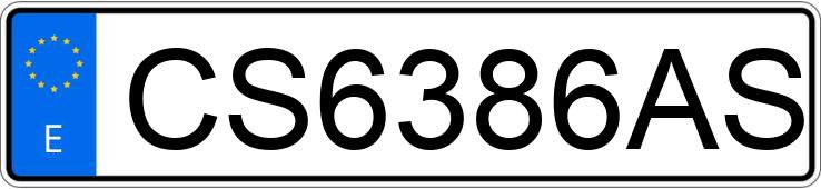 Numer rejestracyjny CS6386AS posiada MERCEDES C 200 (202)