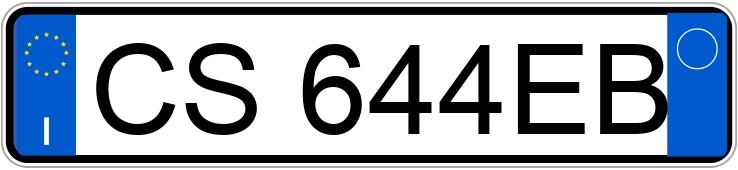 Numer rejestracyjny CS644EB posiada MERCEDES Sprinter 2as.