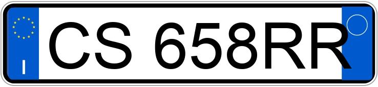 Numer rejestracyjny CS658RR posiada AUDI A3 2a serie Numer rejestracyjny CS658RR posiada AUDI A3 2a serie