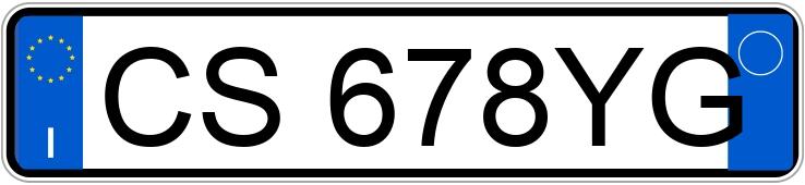 Numer rejestracyjny CS678YG posiada LANCIA Ypsilon
