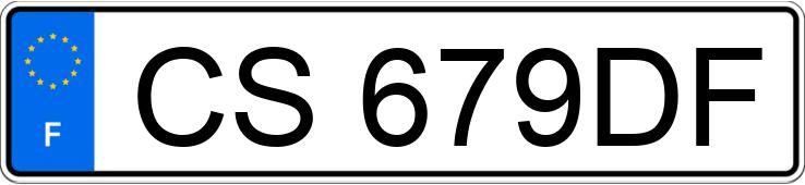 Numer rejestracyjny CS679DF posiada CITROEN C4 II