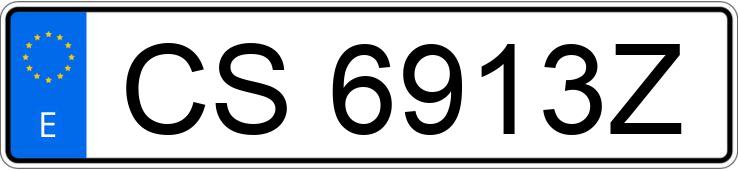 Numer rejestracyjny CS6913Z posiada VOLVO 440