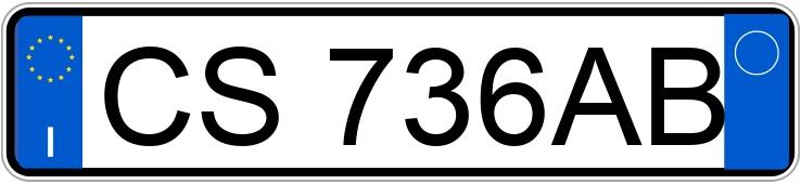 Numer rejestracyjny CS736AB posiada Mercedes 