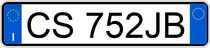 Numer rejestracyjny CS752JB posiada CITROEN C3 1a serie