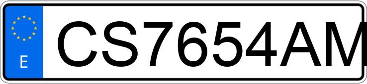 Numer rejestracyjny CS7654AM posiada MERCEDES VITO Numer rejestracyjny CS7654AM posiada MERCEDES VITO
