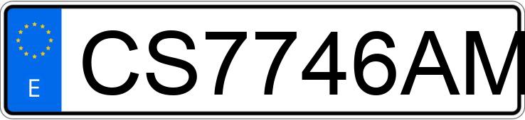 Numer rejestracyjny CS7746AM posiada HONDA PRELUDE