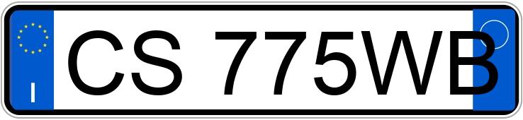 Numer rejestracyjny CS775WB posiada LANCIA Ypsilon Numer rejestracyjny CS775WB posiada LANCIA Ypsilon