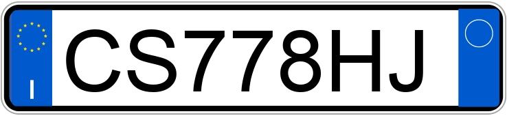 Numer rejestracyjny CS778HJ posiada OPEL Meriva 1a serie Numer rejestracyjny CS778HJ posiada OPEL Meriva 1a serie