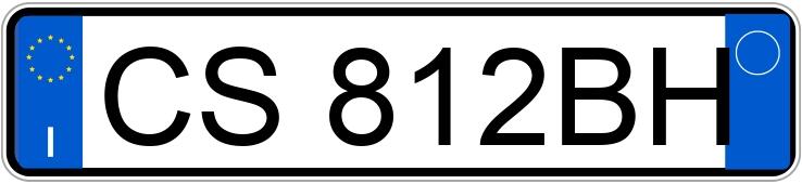 Numer rejestracyjny CS812BH posiada FIAT Ulysse