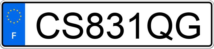 Numer rejestracyjny CS831QG posiada RENAULT CLIO III