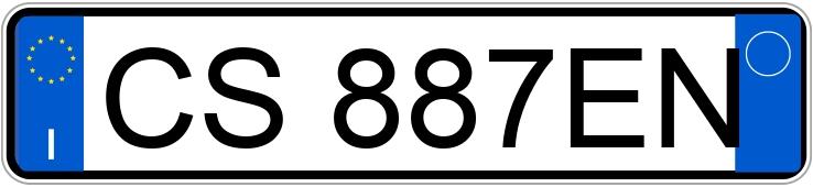 Numer rejestracyjny CS887EN posiada LANCIA Ypsilon